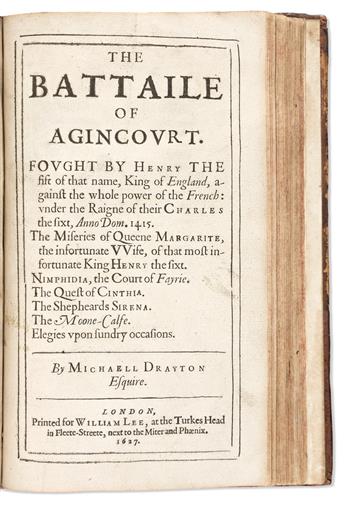 Drayton, Michael (1563-1631) Poems [and] The Battaile of Agincourt.